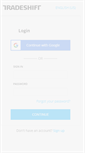 Mobile Screenshot of go.tradeshift.com